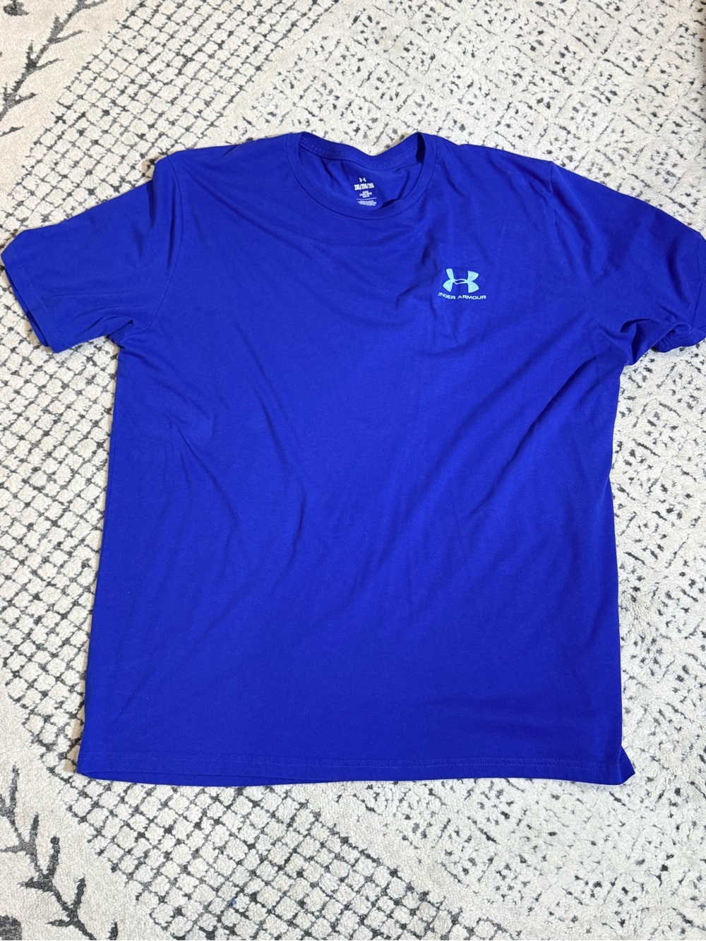 Under Armour Men’s Short Sleeve Athletic Tee - Royal Blue